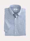 Southern Tide Men's Short Sleeve Gingham Intercoastal Sportshirt