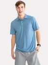 Southern Tide Men's Fantail Stripe Performance Polo