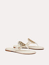 Tory Burch Metal Miller Flip Flops