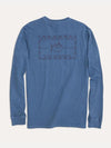 Southern Tide Men's Long Sleeve Tonal Original Skipjack Garment Dyed Tee