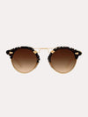 Krewe St. Louis II Nylon Plume To Champagne 24K Sunglasses