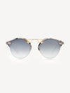 Krewe St. Louis II Nylon Matte Oyster To Crystal 24K Sunglasses