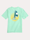 Southern Tide Men's Short Sleeve Sunset Sailing Tee