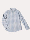 Southern Tide Boys' Duneside Plaid Intercoastal Performance Shirt