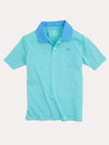 Southern Tide Boys' Fort Fredrik Stripe Performance Polo