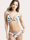 Tory Burch Printed Knot Bikini Top