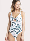 Tory Burch Printed Knot One Piece