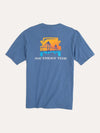 Southern Tide Men's Short Sleeve Sunset Bridge Tee