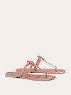 Tory Burch Mini Miller Rose Gold Flat Thong