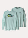 Patagonia Men's Long-Sleeved Capilene Cool Daily Fish Graphic Shirt