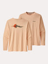 Patagonia Men's Long-Sleeved Capilene Cool Daily Fish Graphic Shirt