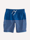 Southern Tide Boys' Firework Stripe Swim Trunk