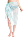 Seafolly Women's Linen Block Stripe Sarong