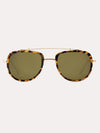 Krewe Breton 24k Polarized Sunglasses