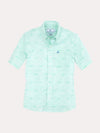 Southern Tide Boys' Seagrass Short Sleeve Sport Shirt