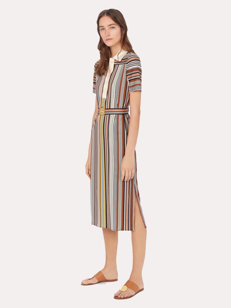 Tory Burch Striped Polo Dress