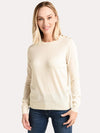 Tory Burch Logo-Button Sweater