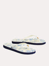 Tory Burch Printed-Strap Thin Flip-Flop