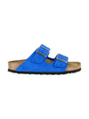 Birkenstock Arizona Soft Footbed Blue Nubuck Razor