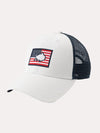 Southern Tide Boys' American Flag Patch Trucker Hat