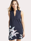 Tory Burch Sleeveless Tunic Cover Up Dress