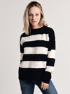 Hem & Thread Mock Neck Sweater