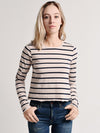 Hem & Thread Long Sleeve Top