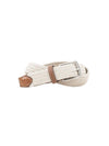 Martin Dingman Newport Sand Woven Italian Belt