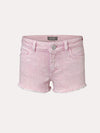 DL1961 Girls' Lucy Pink Cut Off Short