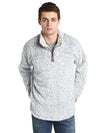 True Grit Men's Frosty Tipped Pile 1/4 Zip Pullover