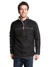 True Grit Men's Melange & Sherpa Pullover