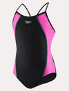 Speedo Girls' Heather Thin Strap One Piece