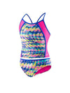 Speedo Girls' Rhythmic Tie Dye Tankini 2 Pc