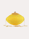 Serpui Marie Sicilian Lemon Wicker Bag