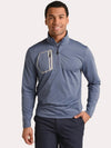 RLX Brushed Back Tech Jersey Long Sleeve Mockneck