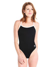 Speedo Women's Solid Flyback Training Suit Endurance+ One Piece