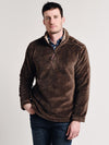 True Grit Men's Pebble Pile 1/4 Zip Pullover