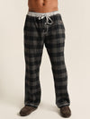 True Grit Buffalo Melange Check Flannel Pants