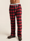 True Grit Buffalo Melange Check Flannel Pants