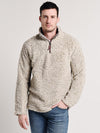 True Grit Men's Softest Tip Shearling Pullover