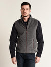 True Grit Herringbone Fleece Zip Vest