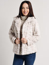 Dylan Faux Fur Plush Jacket