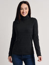 Dylan Blooming Angora Long Sleeve Turtleneck