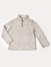 True Grit Boys' Frosted Tipped Pile 1/4 Zip Pullover