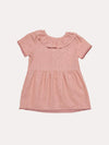 Mo:Vint Girls' Neck Ruffle Detailed Dress