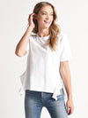 Citizens of Humanity Freja Side Ruffle Tee