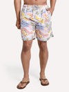 True Grit Men's Waterman Drawstring Board Short Mahalo