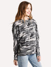 Dylan Women's Camo Caden Hoodie Top