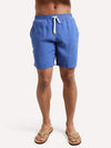 Hartford Men's Linen Swim Shorts Long-Length