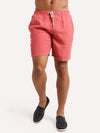 Hartford Men's Linen Swim Shorts Long-Length